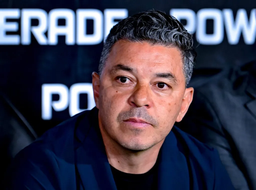 Marcelo Gallardo, director técnico de River Plate. (Getty Images)