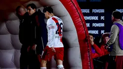 Lucas Martínez Quarta fue expulsado ante Estudiantes.