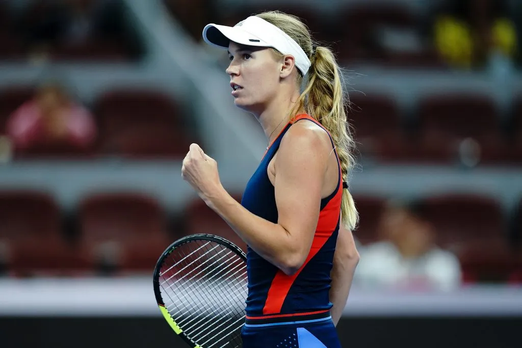 Caroline Wozniacki en 2018. (Foto: Getty).