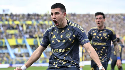 Battaglia, autor del gol de Boca.