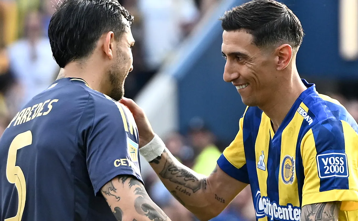 Con un golazo de Di María, Rosario Central y Boca empataron 1-1 por el ...