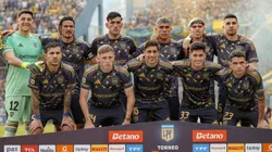La formación de Boca en el partido ante Rosario Central