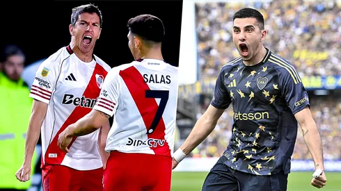River y Boca están en lo más alto de la tabla anual 2025. (Fotos: Getty Images)