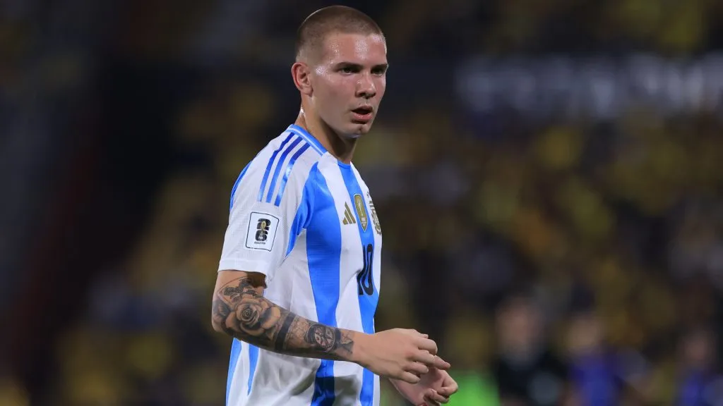 Franco Mastantuono, con chances de jugar los dos partidos en la Fecha FIFA.