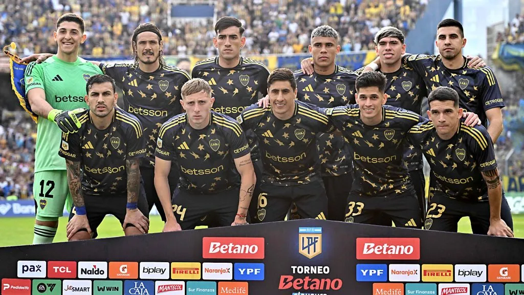 El equipo titular de Boca ante Rosario Central por el Torneo Clausura 2025.