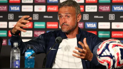 Luis Enrique, director técnico español de París Saint-Germain.