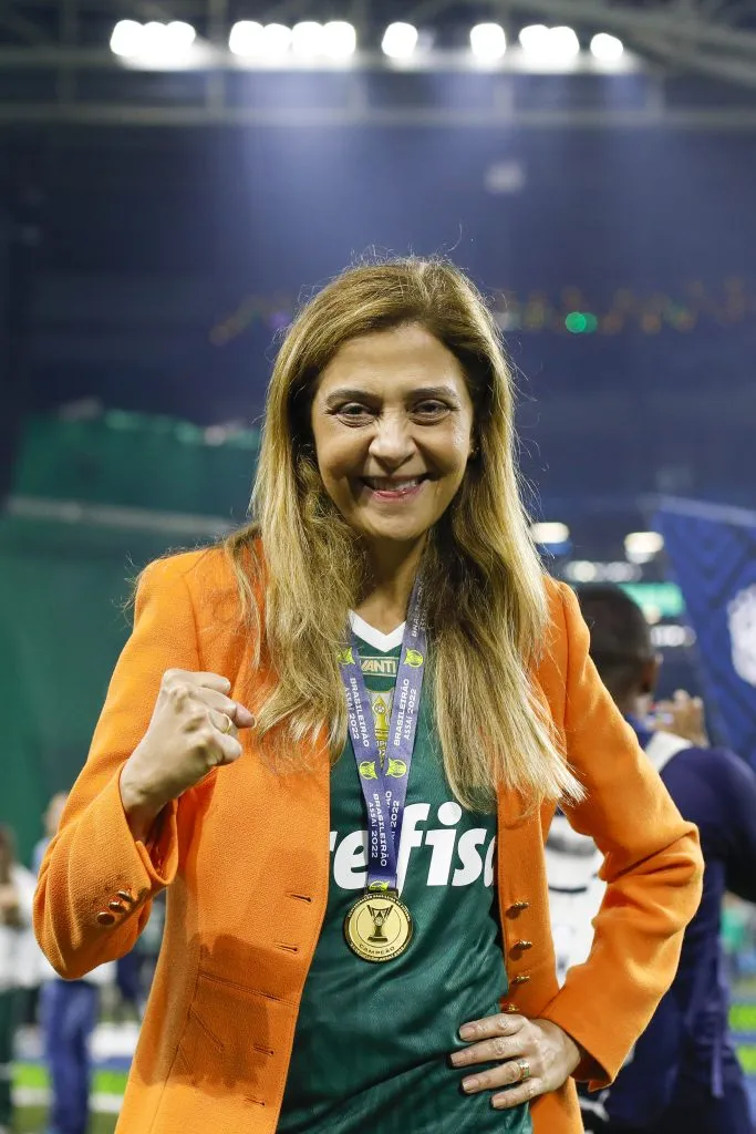 Leila Pereira, primera presidenta mujer de Palmeiras. (Foto: Getty).