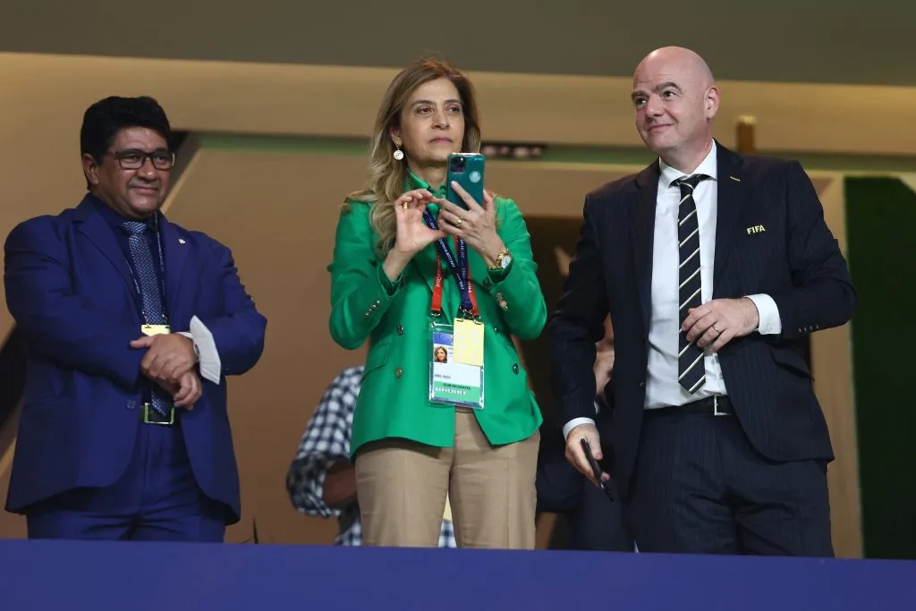 Pereira con Infantino en 2022. (Foto: Getty).