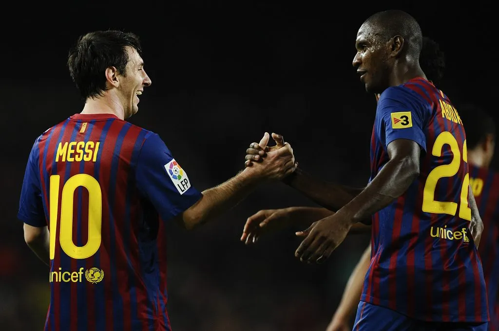 Messi y Abidal, una sociedad dentro de la cancha que no terminó de la mejor forma (Getty Images).