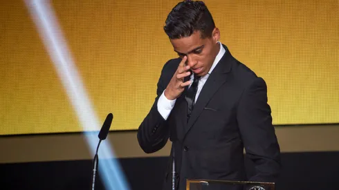 Wendell Lira, ganador del Premio Puskás 2015.