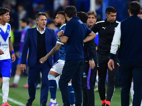 La amenaza de Guillermo Barros Schelotto tras la ida entre Vélez y Racing en la Copa Libertadores: "Te voy a denunciar"