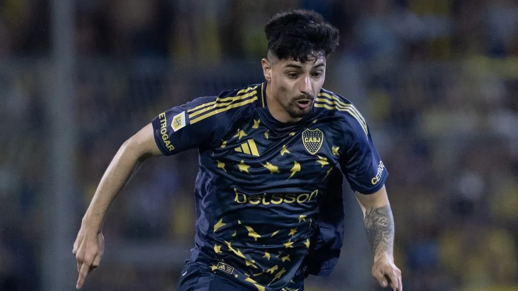 Williams Alarcón, mediocampista de Boca. (Getty Images)