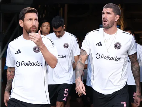 La curiosa reacción de Messi y De Paul al gol de Racing ante Vélez por la Copa Libertadores