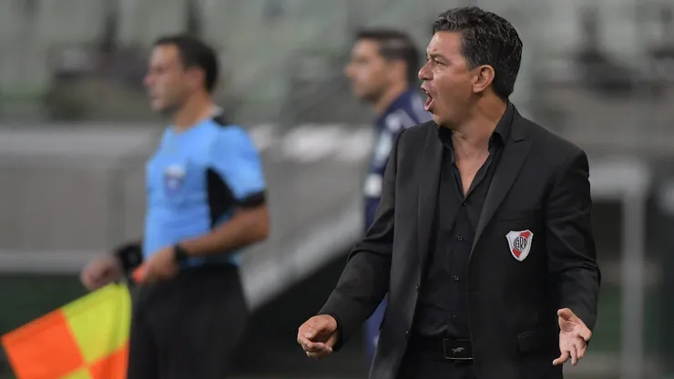 El River de Gallardo venció 2-0 a Palmeiras en la Libertadores 2020, pero no le alcanzó.