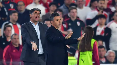 Marcelo Gallardo, DT de River.