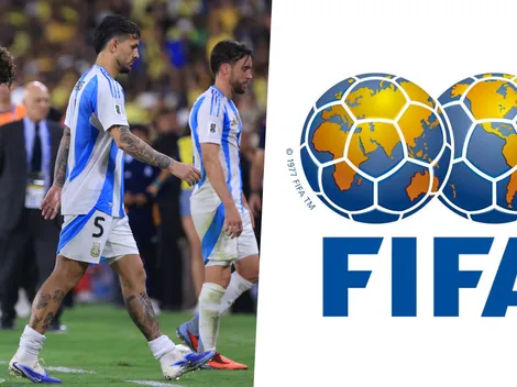 FIFA oficializó la caída de Argentina del Ranking de selecciones