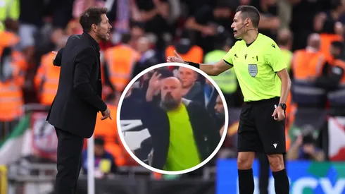 El hincha con el que tuvo un cruce Diego Simeone luego del gol de Virgil van Dijk dijo que el Cholo es un cobarde.