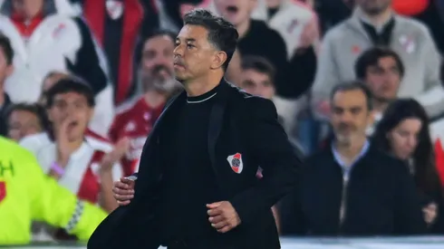 Marcelo Gallardo, DT de River.