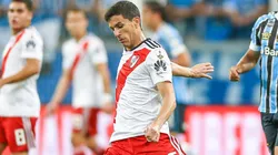 Nacho Fernández ante Gremio en 2018