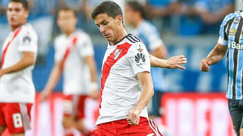 Nacho Fernández ante Gremio en 2018