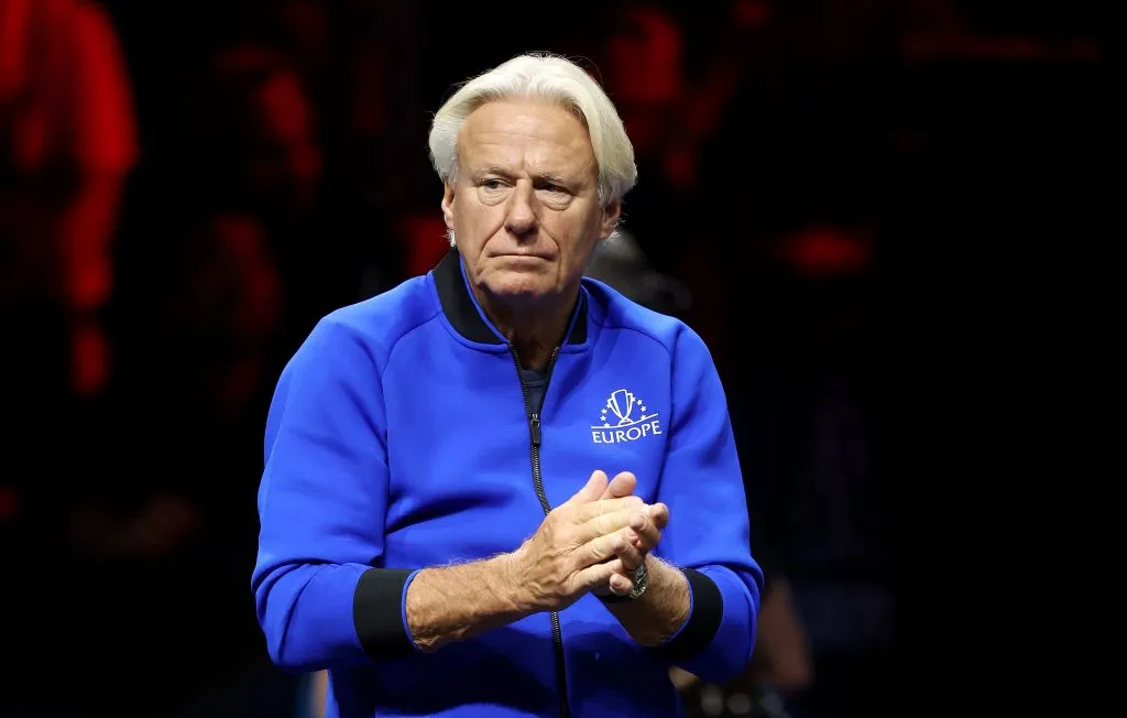 Bjorn Borg, capitán del Team Europa en la Laver Cup. (Getty Images)