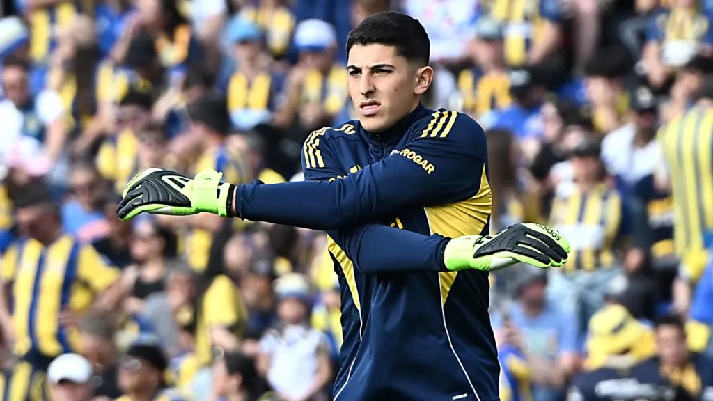 Leandro Brey, arquero de Boca. (Getty Images)