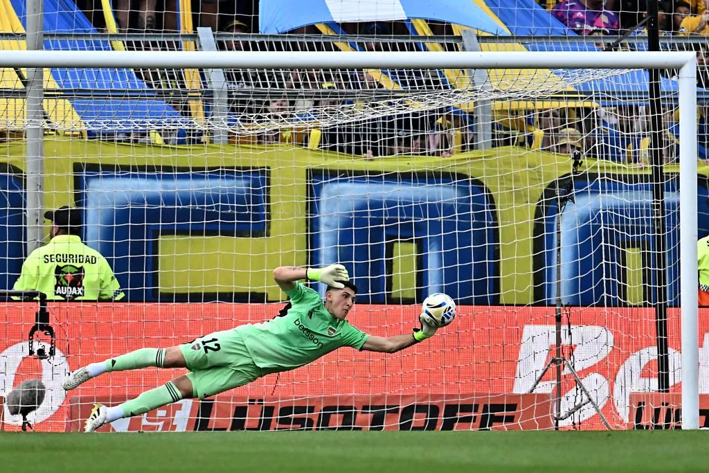 Leandro Brey en acción. (Foto: Getty).