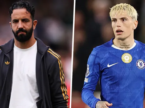 A 24hs de enfrentar a Chelsea, Rúben Amorim fue implacable sobre Garnacho: "No es nuestro jugador"