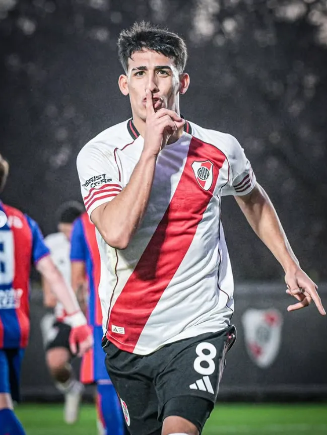 Obregón es uno de los jugadores más destacados de la Reserva de River. (Foto: Prensa River).