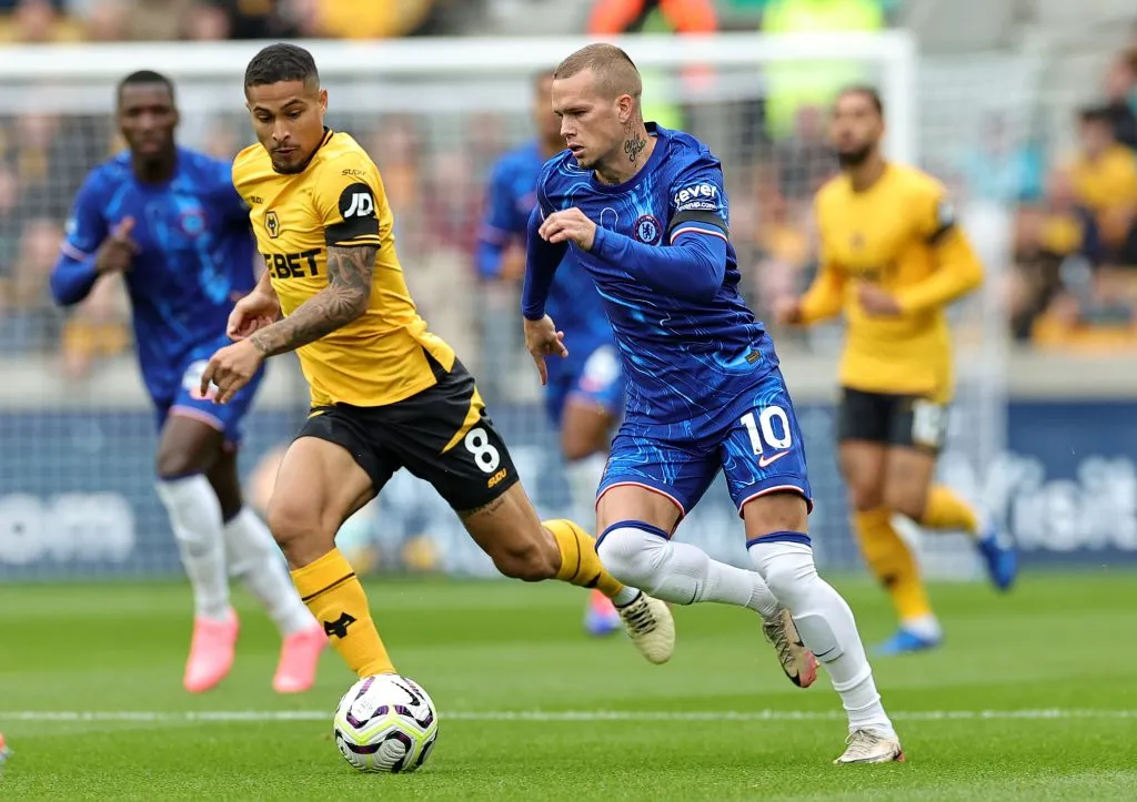 Mykhailo Mudryk, futbolista ucraniano durante su etapa en Chelsea. (Getty Images)