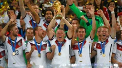 La celebración de Alemania tras vencer a Argentina en la final del Mundial 2014.