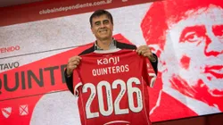 Gustavo Quinteros, nuevo técnico de Independiente.