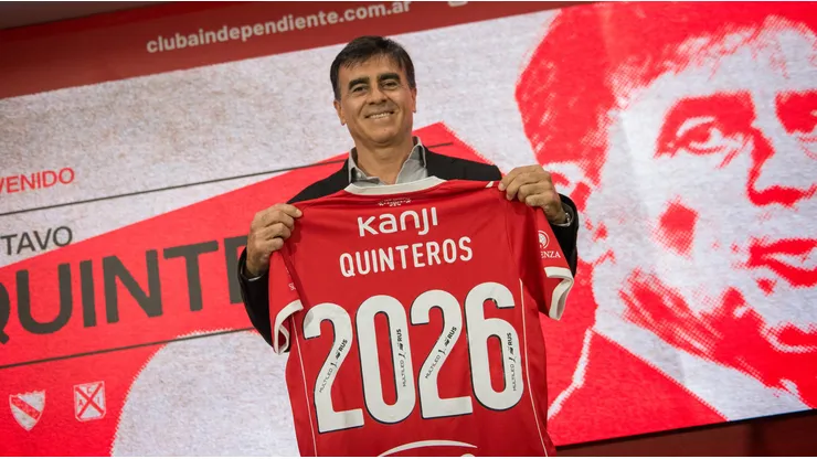 Gustavo Quinteros, nuevo técnico de Independiente.