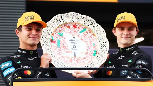 Lando Norris y Oscar Piastri en McLaren