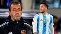 Fernando Batista tuvo un cruce con Leandro Paredes en el último Argentina vs. Venezuela.