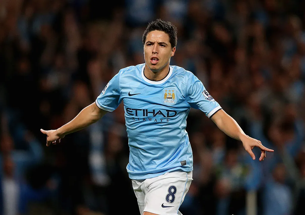 Nasri fue campeón en el City y jugó 176 partidos hasta su salida en 2016. (Getty)