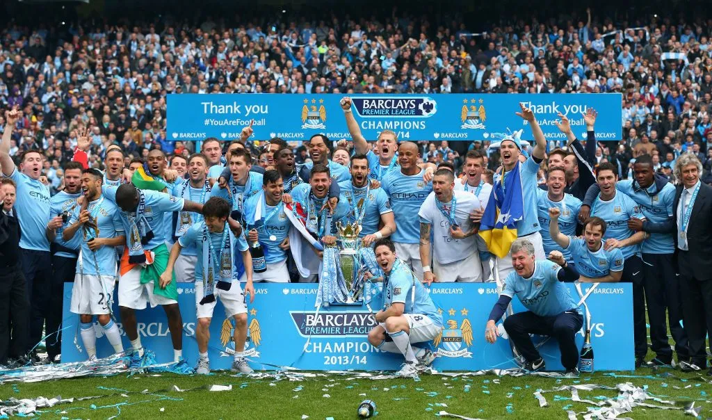 Con Samir Nasri como titular, el City ganó su primera Premier League. (Getty)
