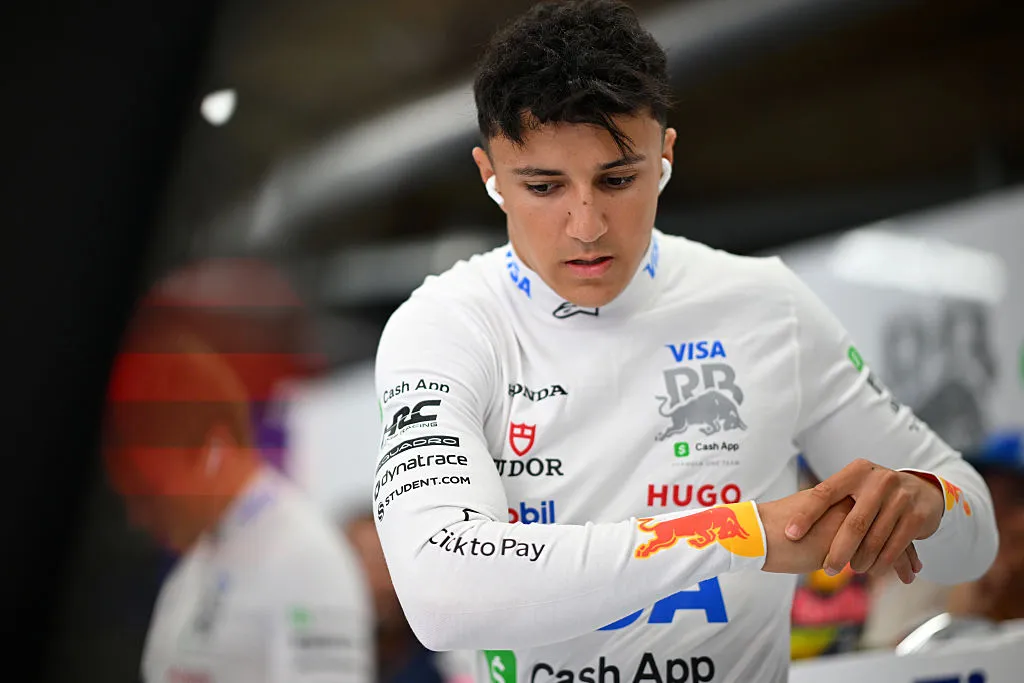 Hadjar se convertiría en el séptimo compañero de Verstappen en Red Bull. (Getty)