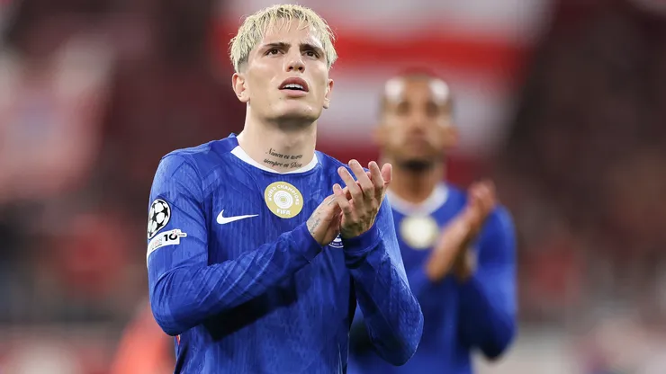 Alejandro Garnacho, futbolista de Chelsea y ex Manchester United.