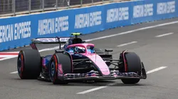 Franco Colapinto durante el Gran Premio de Azerbaiyán.