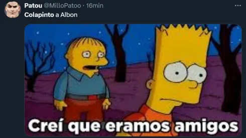 Las redes se llenaron de memes tras el choque de Albon a Colapinto