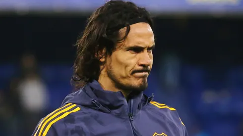 Edinson Cavani, delantero uruguayo de Boca.