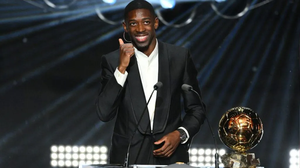 Ousmane Dembélé, ganador del Balón de Oro 2025.