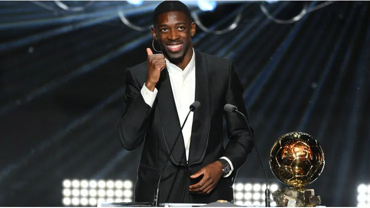 Ousmane Dembélé, ganador del Balón de Oro 2025.