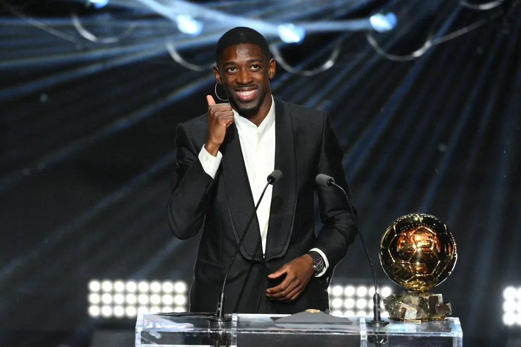 Ousmane Dembélé, ganador del Balón de Oro 2025. (@ballondor)