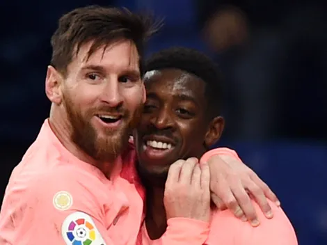 Dembélé solo necesitó una frase para agradecerle a Messi tras ganar el Balón de Oro