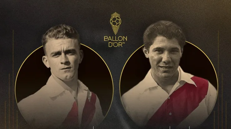 Alfredo Di Stéfano y Enrique Omar Sívori
