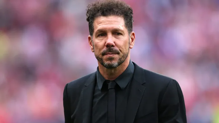 Diego Simeone, entrenador de Atlético de Madrid.
