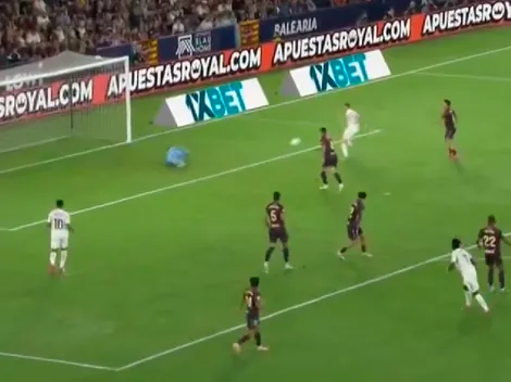 De no creer: el insólito gol errado de Franco Mastantuono abajo del arco en Real Madrid vs. Levante
