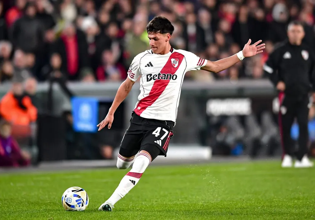 Juan Cruz Meza, juvenil de River que sigue Borussia Dortmund. (Getty Images)